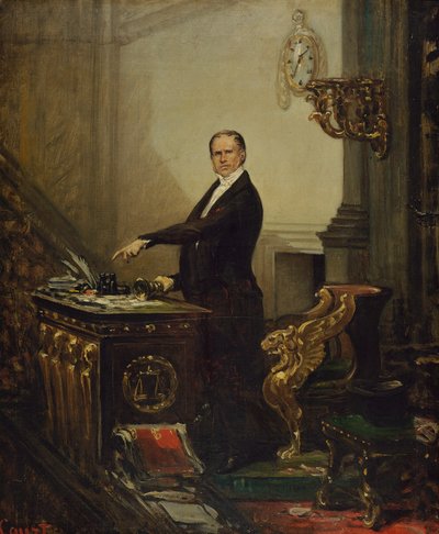 Retrato de André Dupin de Joseph Desire Court
