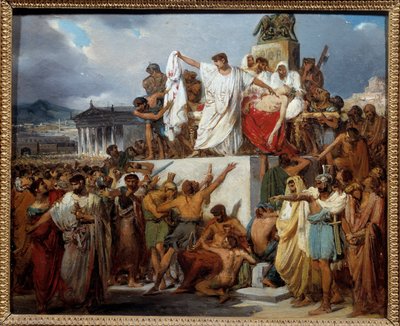 La muerte de Julio César de Joseph Desire Court