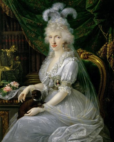 Princesa Luisa María de Nápoles y Sicilia 1773-1802, 1797 de Joseph Dorffmeister