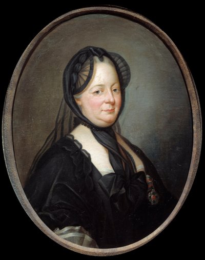 Retrato de María Teresa de Austria (1717-1780), Emperatriz reina de Hungría y Bohemia de Joseph Ducreux
