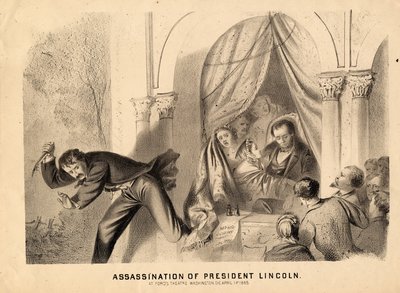El Asesinato del Presidente Lincoln, 1865 de Joseph E. Baker