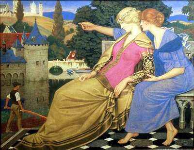 Bélgica Apoyada por la Esperanza de Joseph Edward Southall