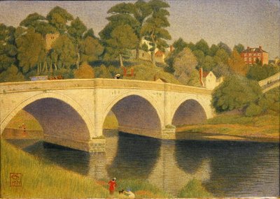 Puente Dinham, Ludlow de Joseph Edward Southall