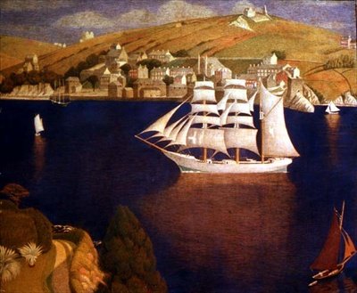 Estuario de Fowey, Cornualles de Joseph Edward Southall