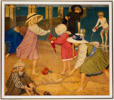 En la Playa, Southwold de Joseph Edward Southall