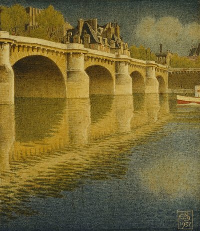 Puente Henri IV de Joseph Edward Southall