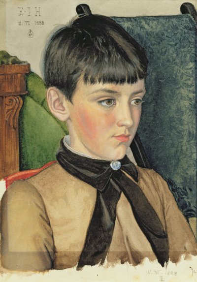 Retrato de Isabella Harlock, 1888 de Joseph Edward Southall