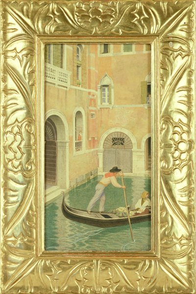 Rio della Guerra, Venecia, 1921 de Joseph Edward Southall
