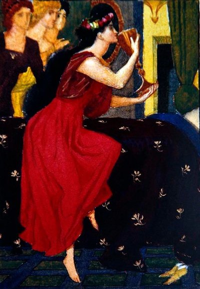 Sigismonda o Gismonda, un estudio de Joseph Edward Southall