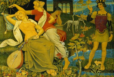 Bellezas durmientes de Joseph Edward Southall