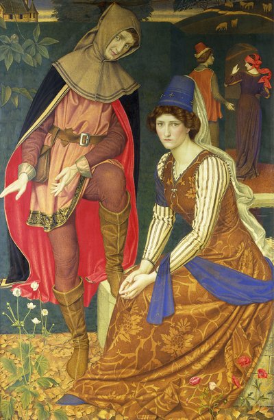 La Doncella Morena de Joseph Edward Southall