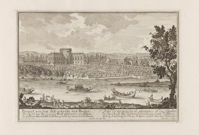 El Palais Althan en Viena, 1719 de Joseph Emanuel Fischer von Erlach
