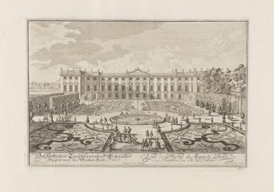 El Palais Trautson en Viena, 1719 de Joseph Emanuel Fischer von Erlach