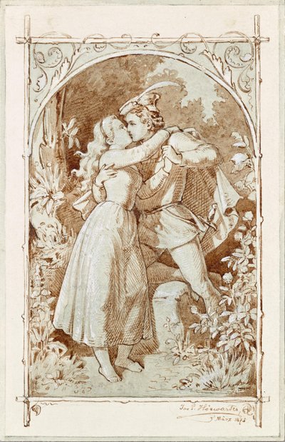 El beso de Joseph Eugen Hörwarter