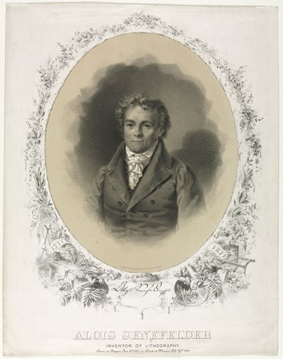 Alois Senefelder de Joseph F. Knapp