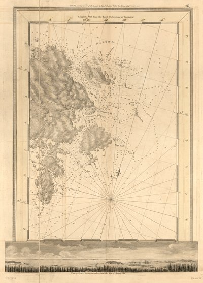 El Atlántico Neptuno publicado para el uso de la Marina Real de Gran Bretaña de Joseph F. W. Des Barres