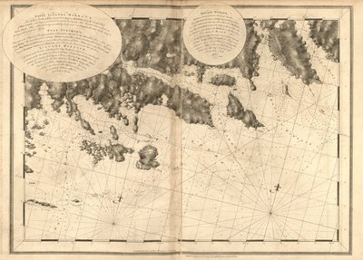 El Atlantic Neptune, publicado para el uso de la Royal Navy de Gran Bretaña, de Joseph F. W. Des Barres