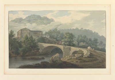 Puente de Brathay de Joseph Farington