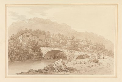 Puente de Brathay de Joseph Farington