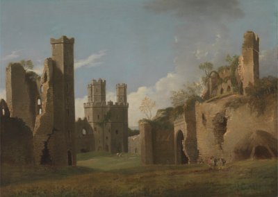 Castillo de Caernarvon de Joseph Farington