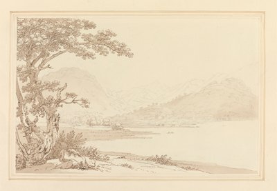 Cabeza de Ullswater de Joseph Farington