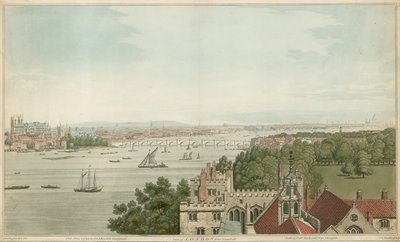 Vista de Londres desde Lambeth de Joseph Farington