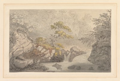 Vista de Nunery en Cumberland de Joseph Farington