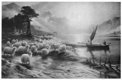 El ferry en el lago, c1890, 1911 de Joseph Farquharson