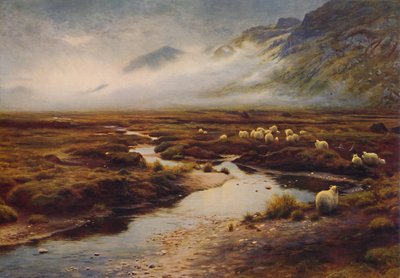 El musgo en Poolewe, c1912 de Joseph Farquharson