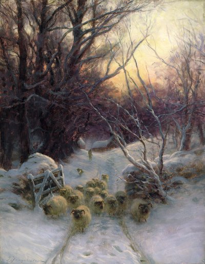 El Sol había cerrado el Día de Invierno de Joseph Farquharson