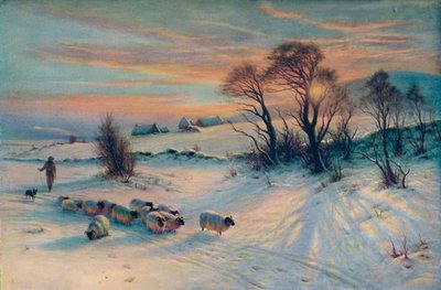 El resplandor del invierno, siglo XIX, 1913 de Joseph Farquharson