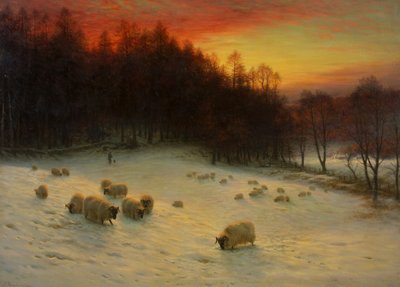 Cuando el oeste brilla con la tarde de Joseph Farquharson