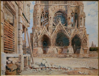 Catedral de Reims de Joseph Felix Bouchor
