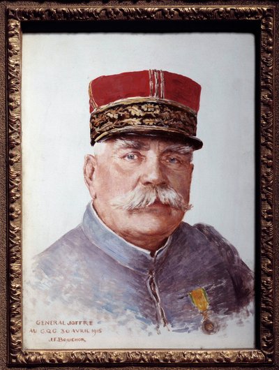 Retrato del General Joffre (1852-1931), mariscal de Francia de Joseph Felix Bouchor