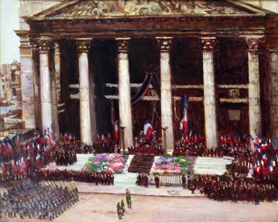 Funeral de estado de Paul Doumer (1857-1932) 12 de mayo de 1932 de Joseph Felix Bouchor