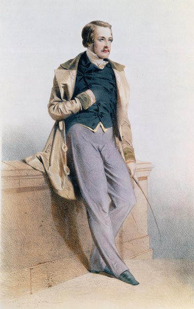 Henri Charles Ferdinand Marie Dieudonné de Francia, Duque de Burdeos, Conde de Chambord de Joseph Felon