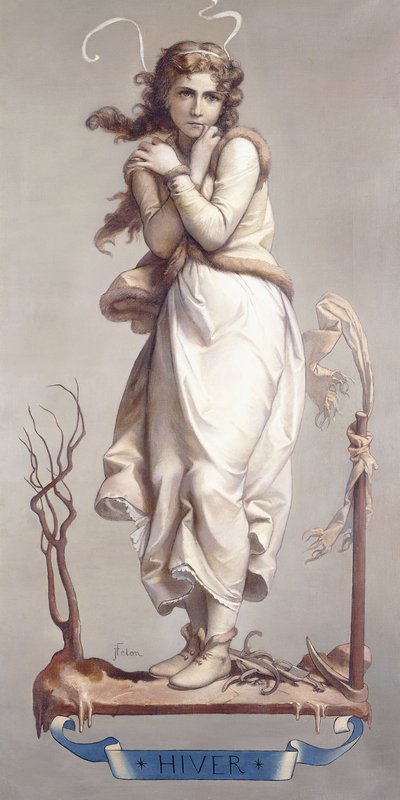 Las cuatro estaciones - Invierno, 1873-74 de Joseph Felon