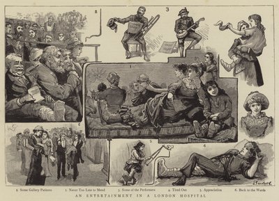Un entretenimiento en un hospital de Londres de Joseph Finnemore