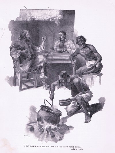 Me senté y comí mi cena con ellos de Joseph Finnemore
