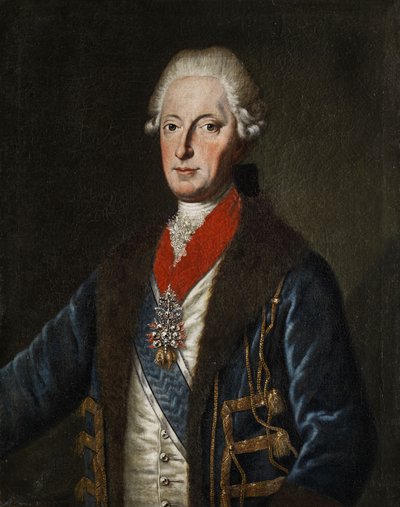 Retrato de Maximiliano III José, Elector de Baviera (1727-1777) de Joseph Fischer
