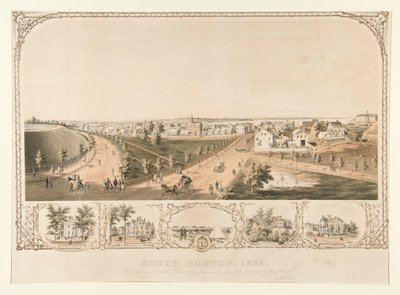 Boston del Sur, 1859 de Joseph Foxcroft Cole