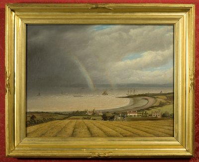 Una Vista desde Portishead hacia Gales de Joseph Francis Walker