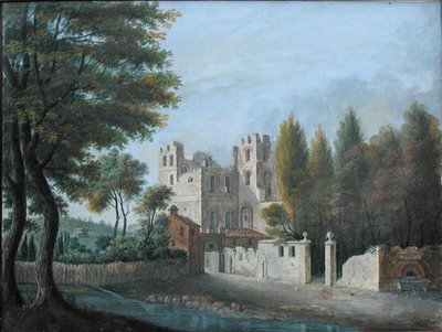 Paisaje italiano, c.1820 de Joseph Francois Baudelaire