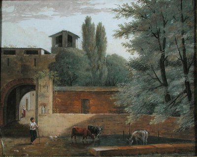 El abrevadero de Joseph Francois Baudelaire