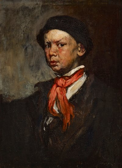 El chico que silba de Joseph Frank Currier