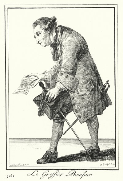 El secretario Bonifacio de Joseph Franz von (after) Goez