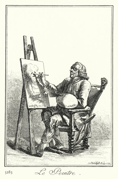 El Pintor de Joseph Franz von (after) Goez