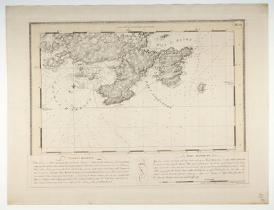 Puerto de Conway y Puerto Aylesbury, Costa Atlántica Norteamericana de Joseph Frederick Wallet DesBarres