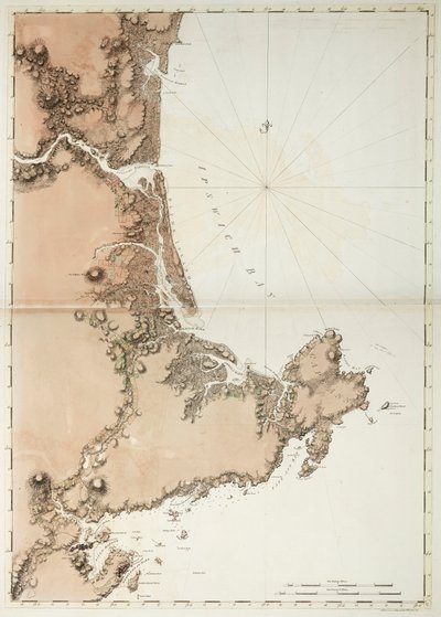 Bahía de Ipswich y Cabo Ann de Joseph Frederick Wallet DesBarres