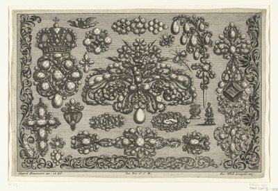 Atención a la decoración de las joyas Un nuevo libro de todo tipo de trabajos en oro (título de la serie) de Joseph Friedrich Leopold